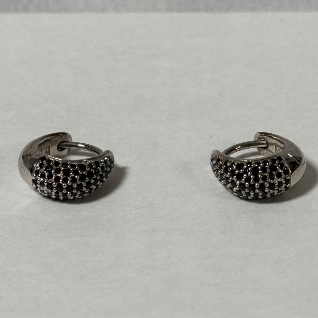 【定価4.8万】TOM WOOD Ice Huggie Pave ピアス M