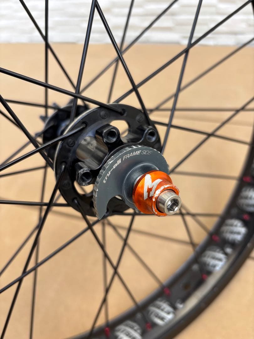 バイクトライアル　20インチ(19インチ) 完組みリアホイール