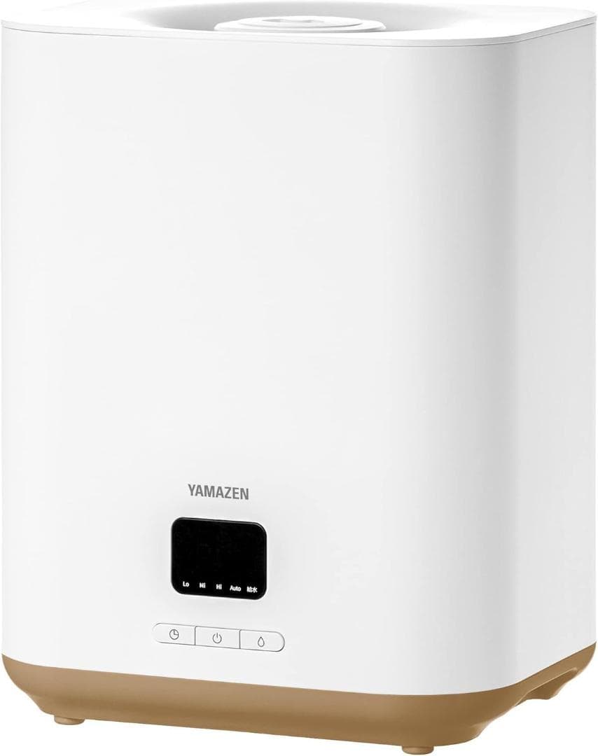 山善 加湿器 加熱式 スチーム式 タンク容量 KKSF-GB40E(W)