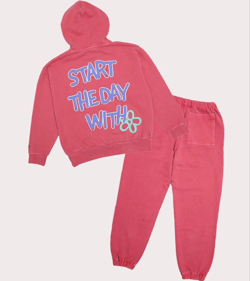 りんりんのおみせやさん　オーバーサイズスウェットセットアップ M