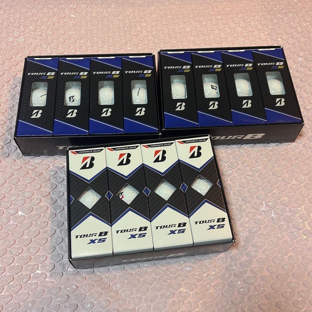i*k様 ブリヂストン TOUR B XS ゴルフボール 3ダース(36個)セッ