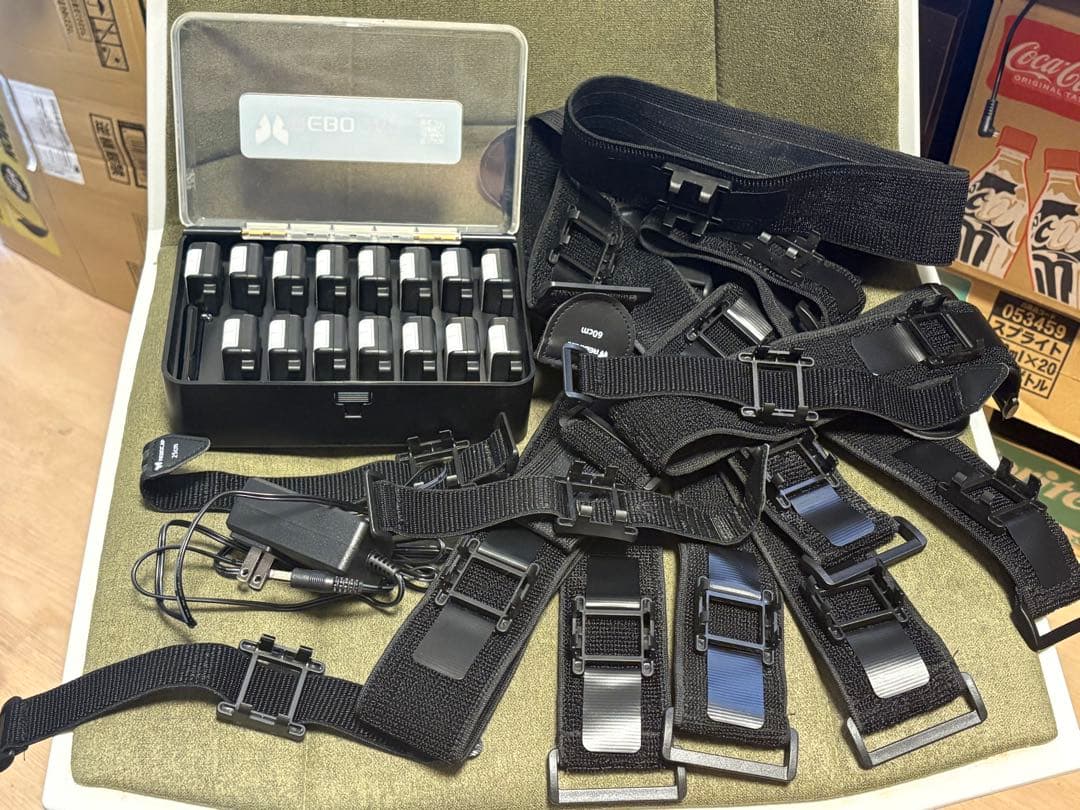 【VRC】Rebocap15点Trackerトラッカー アップグレードキット付属