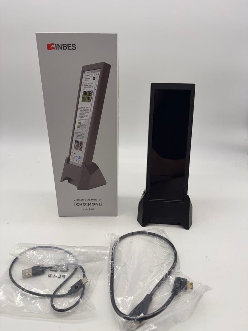インベス 7.8インチ 縦横サブモニター CHOIMONI VM-784
