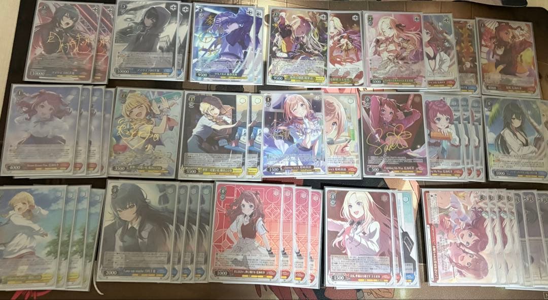 WS ヴァイスシュヴァルツ　デッキ　学マス　フルホイル　SR パーツ付き