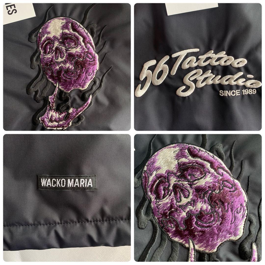 L黒【WACKOMARIA】56 TATTOO JKT／新品タグ付／送料込