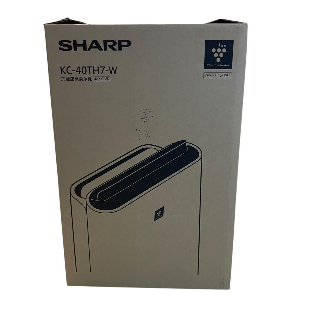 未使用品　SHARP シャープ 加湿空気清浄機 KC-40TH7-W ホワイト