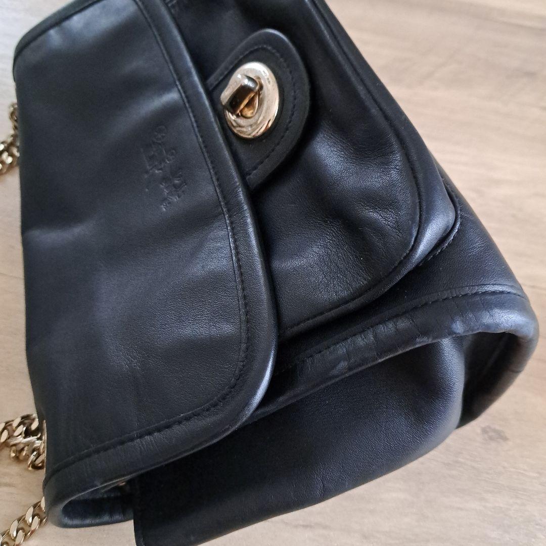 COACH レザー ショルダーバッグ