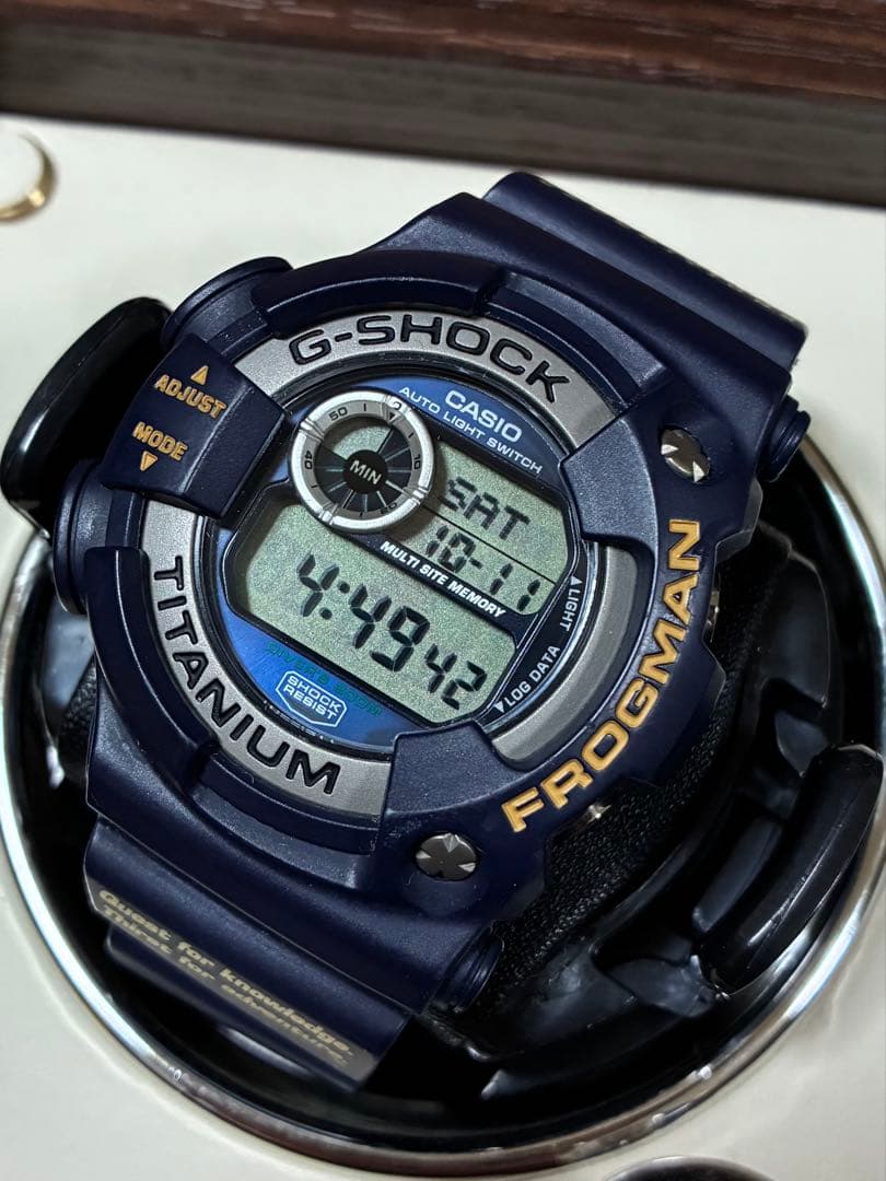 【美品】G-SHOCK FROGMAN DW-9900MD MADDOG