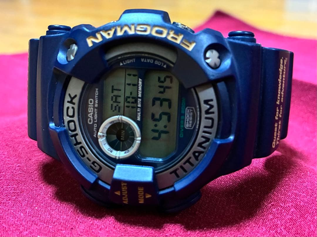【美品】G-SHOCK FROGMAN DW-9900MD MADDOG