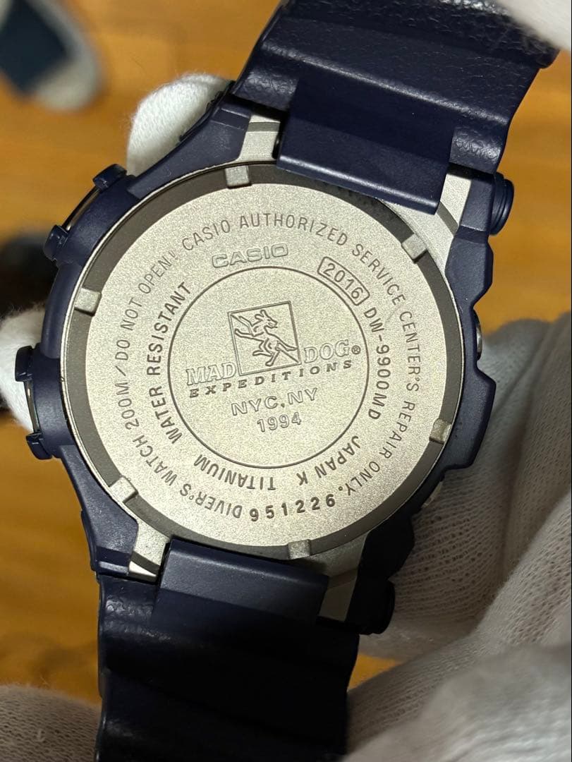【美品】G-SHOCK FROGMAN DW-9900MD MADDOG