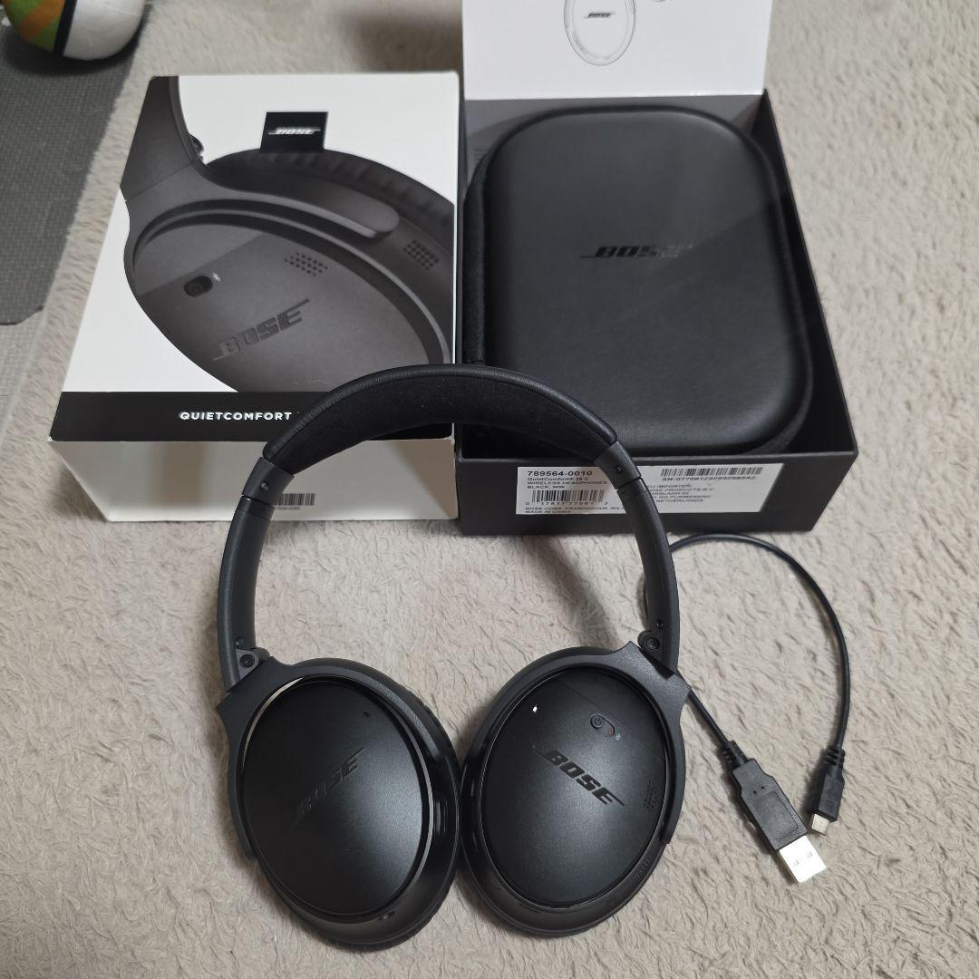 Bose QuietComfort 35 II ワイヤレスヘッドホン ブラック