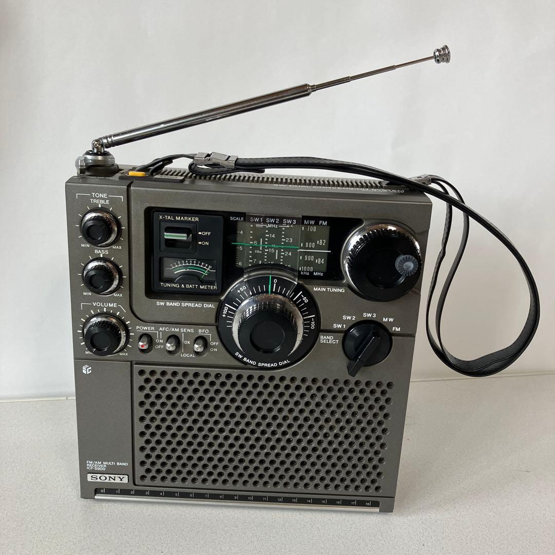 ソニーＢＣＬラジオ　ＩＣＦー５９００　　　　　完動品