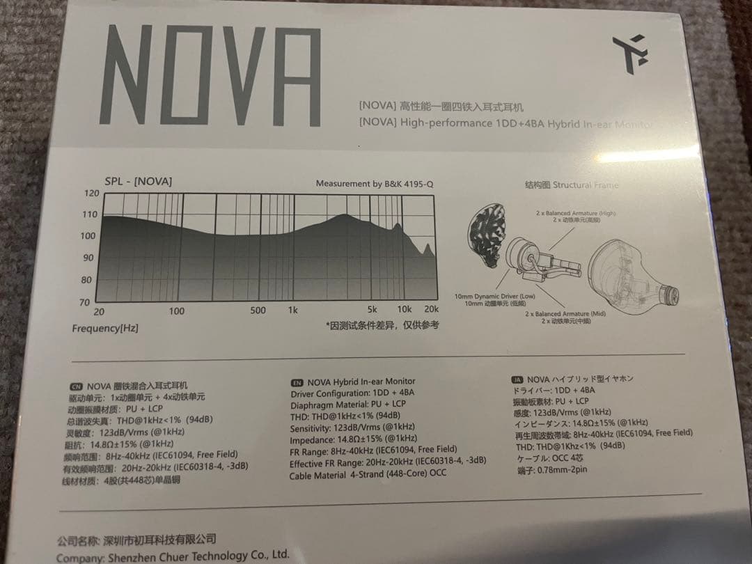 Truthear NOVA イヤホン 未開封品 新品