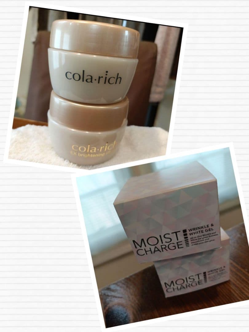 MOIST CHARGE & cola.rich セット　合計4個