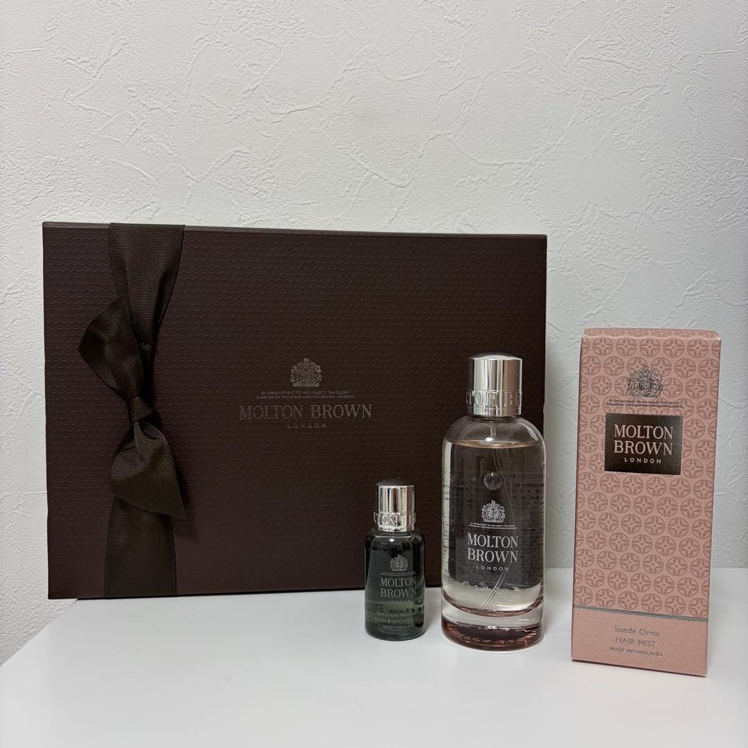 【美品】MOLTON BROWN スエードオリス コレクション ヘアミストセット