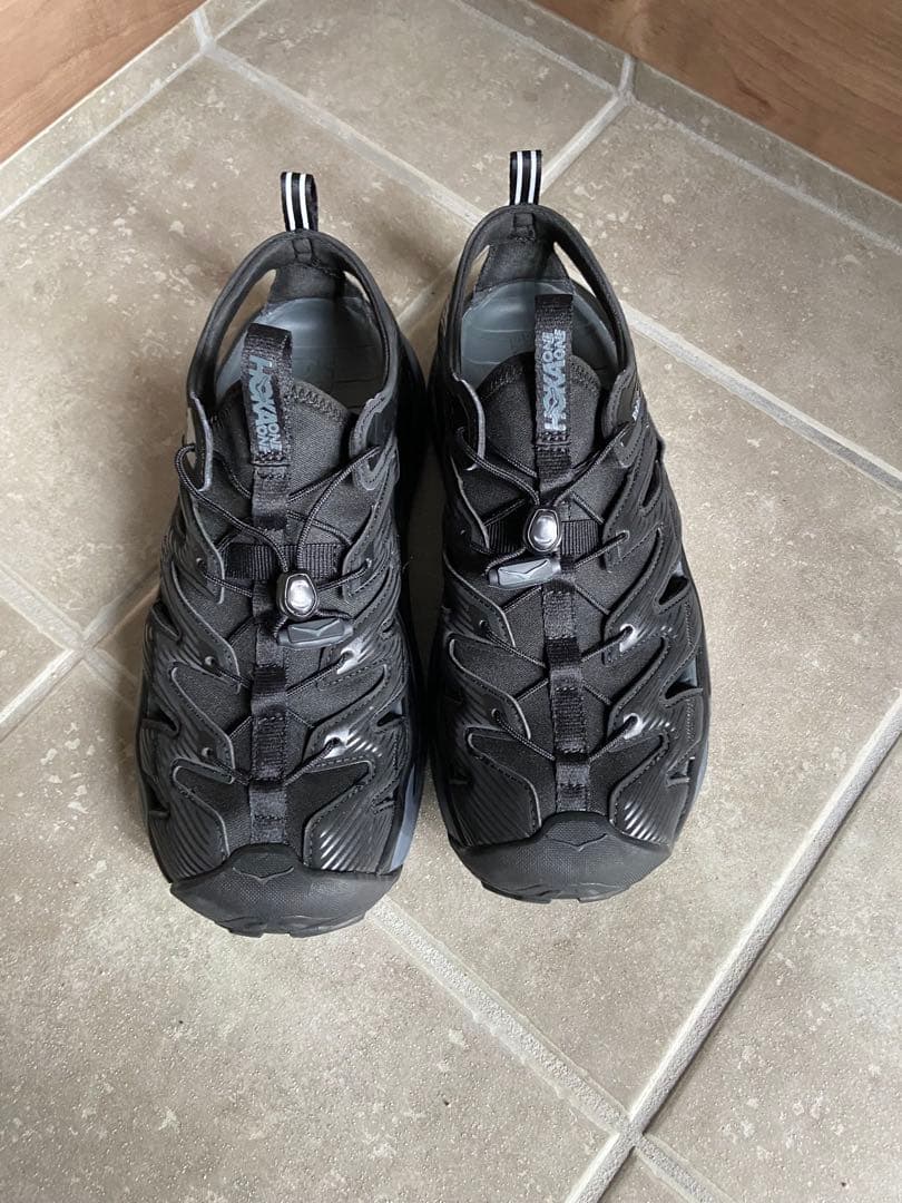 【未使用に近い】HOKA HOPARA サンダル ブラック