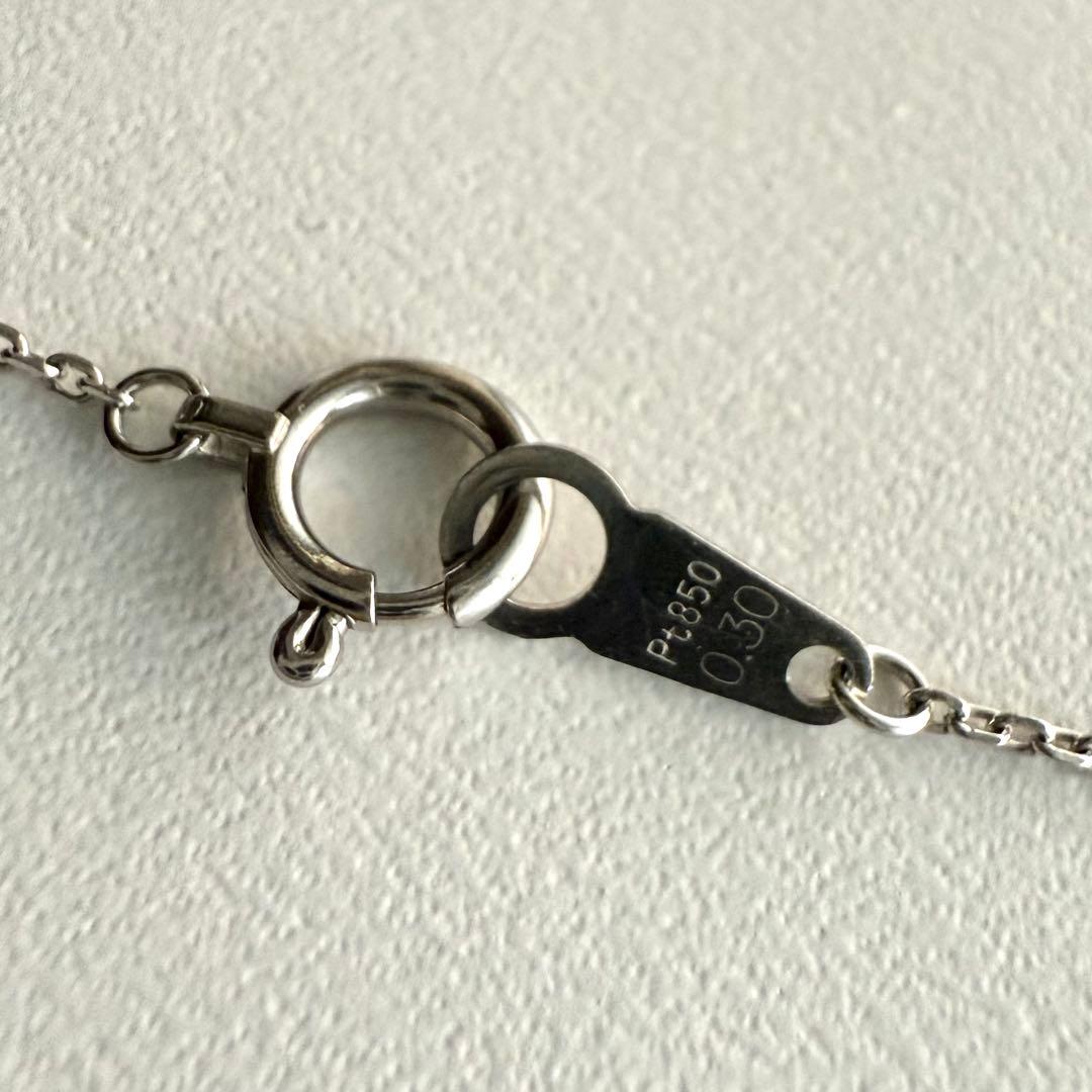 ヴァンドーム青山 プラチナ ダイヤモンド リュール ネックレス