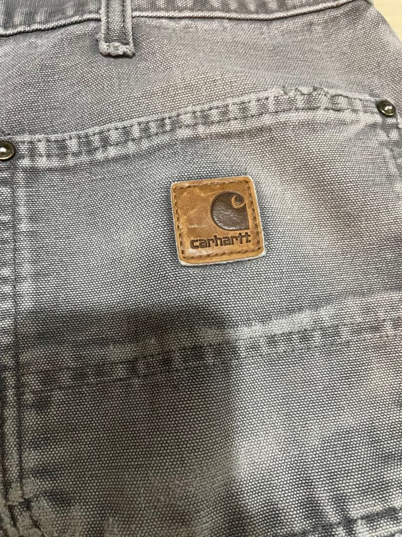 carhartt ダブルニーペインターパンツ　B136 gvl ボロ　w38