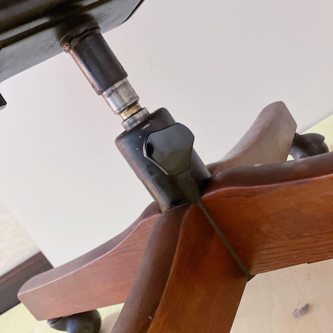 karimoku カリモク キャスター付き 回転チェア コロニアル デスクチェア