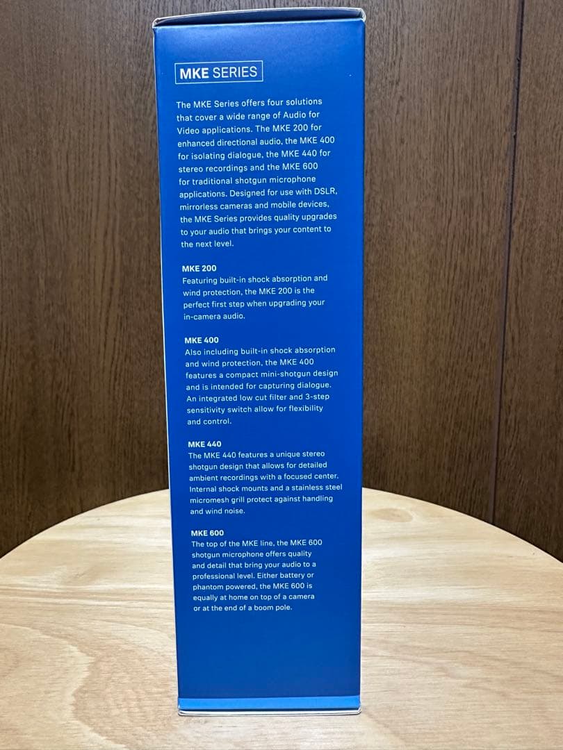 【新品未開封】SENNHEISER ゼンハイザー マイク MKE200