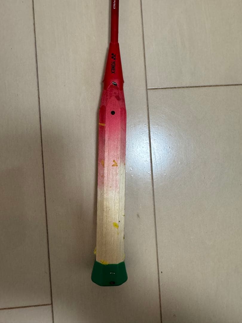 バドミントンラケット レッド ブラック 4U1-2713