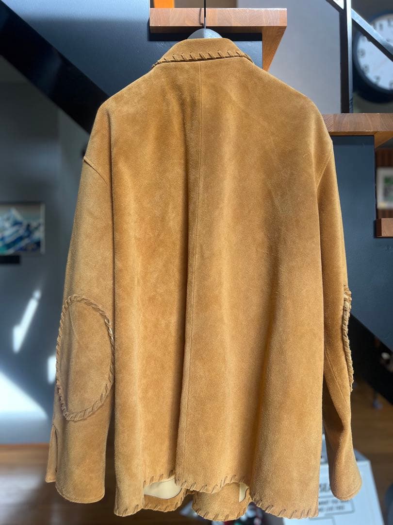 BOWWOW　WOVEN SUEDE スウェード　カバーオール