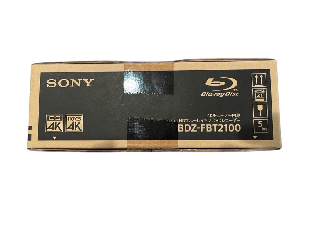 未開封‼️ソニー ブルーレイレコーダー BDZ-FBT2100