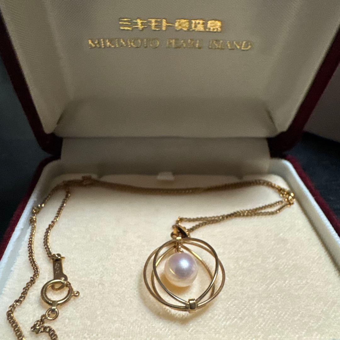 Mikimoto 真珠 ネックレス K18