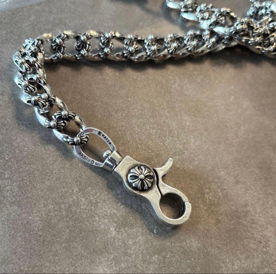 ウォレットチェーン　シルバー925刻印あり