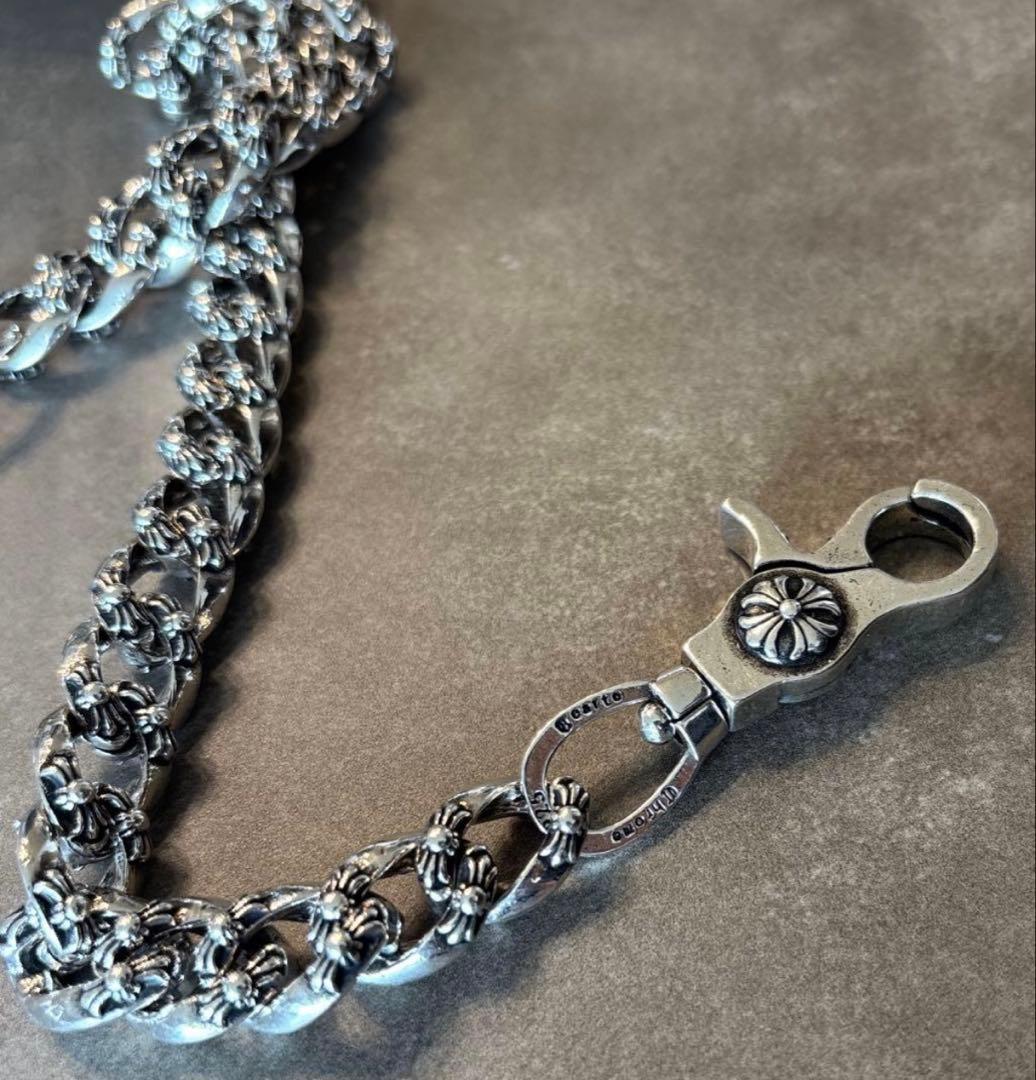 ウォレットチェーン　シルバー925刻印あり