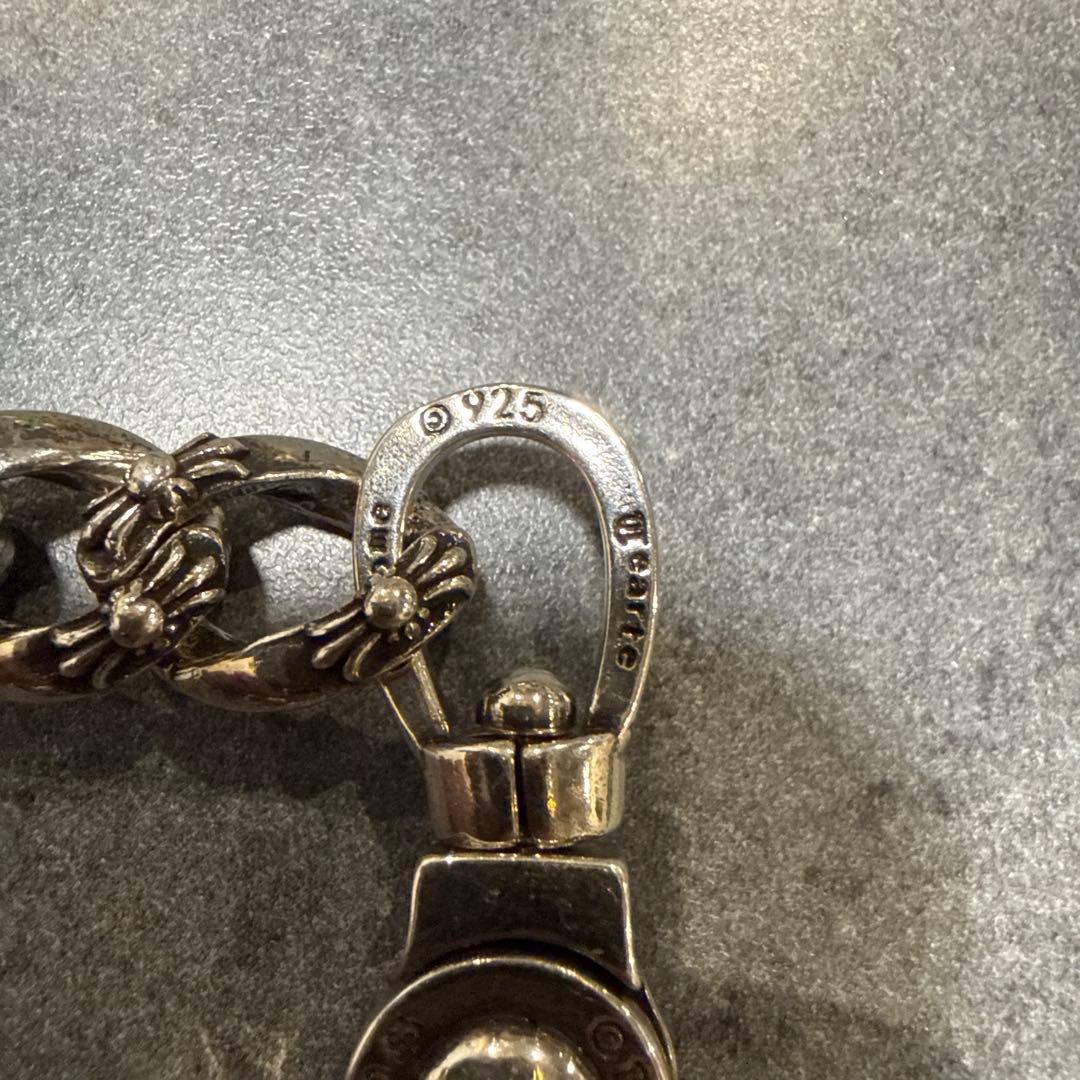 ウォレットチェーン　シルバー925刻印あり