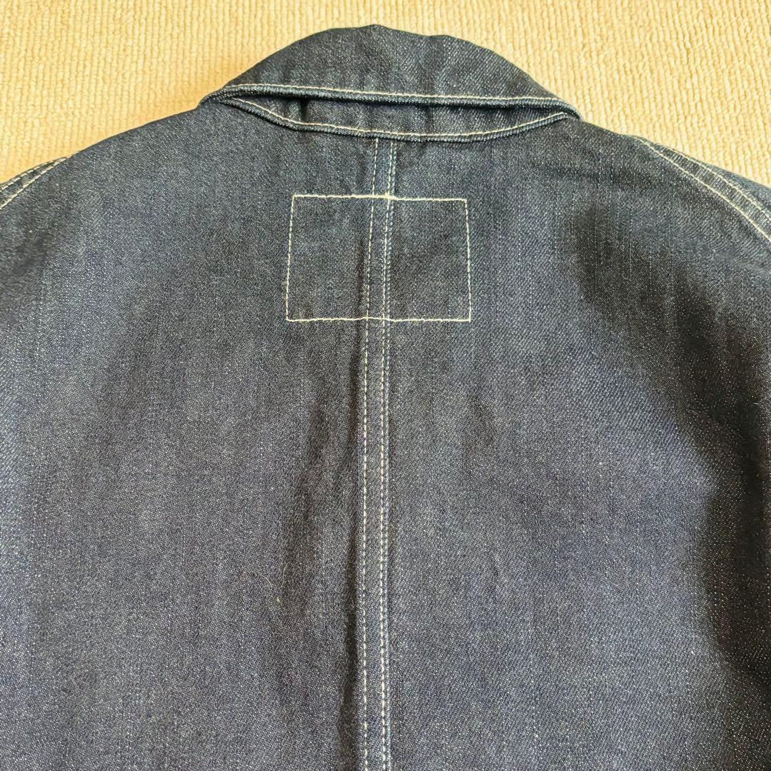 リーバイス　カバーオール　ワークジャケット　濃紺　デニム　超美品　M