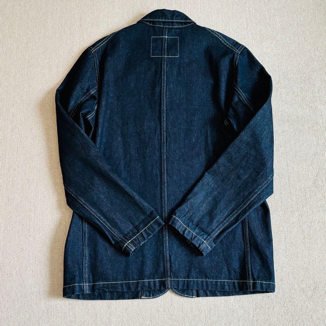 リーバイス　カバーオール　ワークジャケット　濃紺　デニム　超美品　M