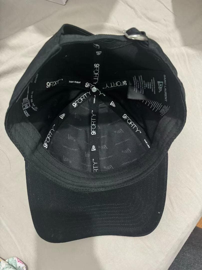 YSLロゴ ブラック 9FORTYキャップ