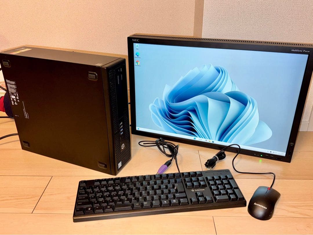 モニタ付 Windows11 Corei5 SSD500GB パソコン セット