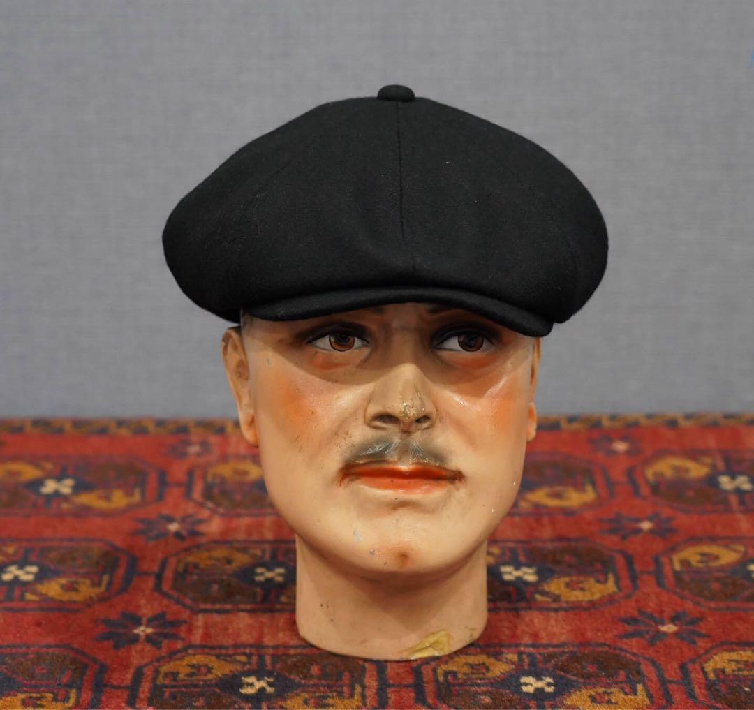 極美　LUCKY DAN LIGHT MELTON キャスケット　サイコビリー