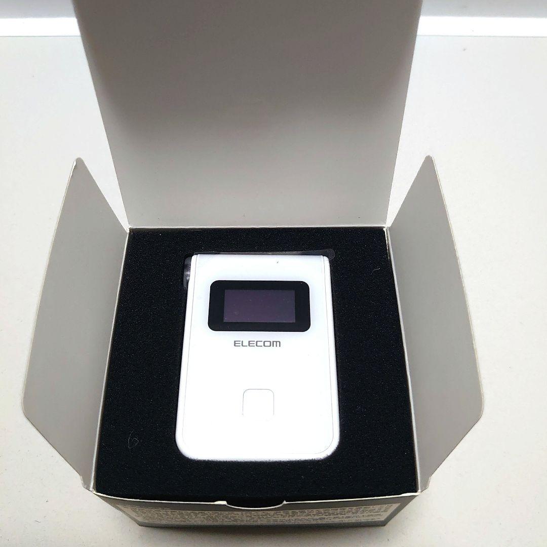 (ELECOM)アルコールチェッカー HCS-AC03BTWH新品未使用品