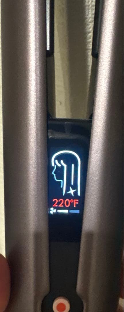 ダイソン　ストレートドライヤー　パープル