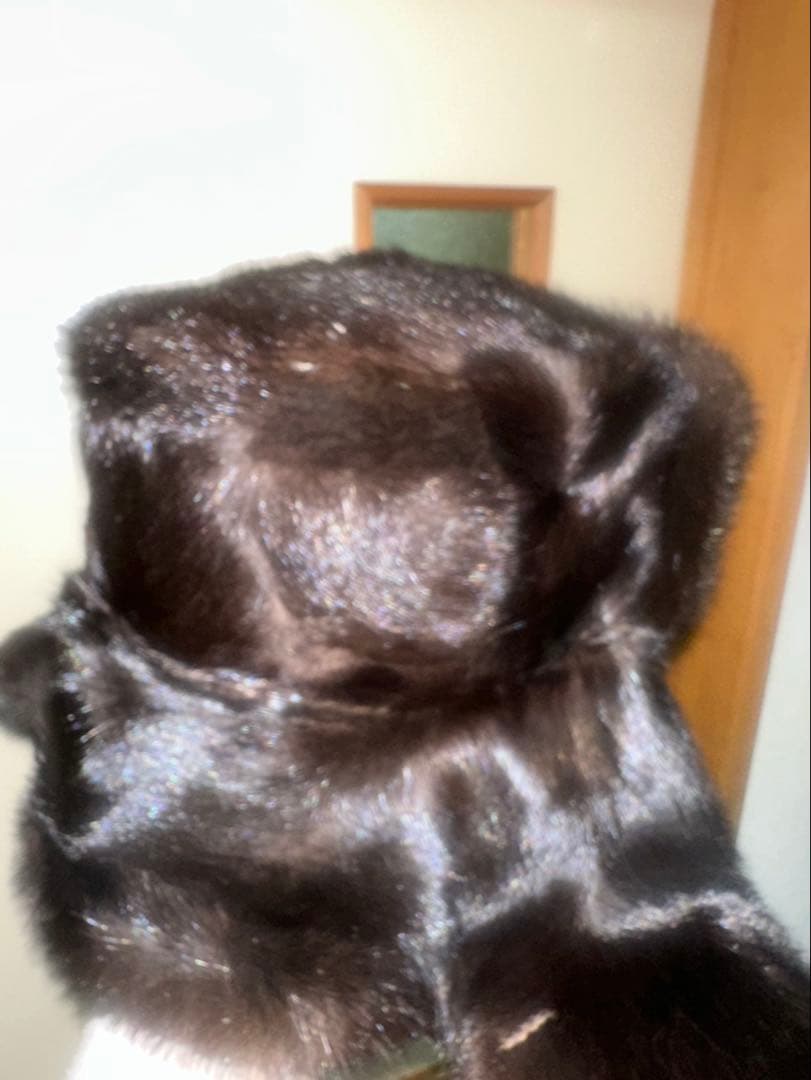 ウシャーンカ( шапка ушанка) シベリアミンクの天然毛皮