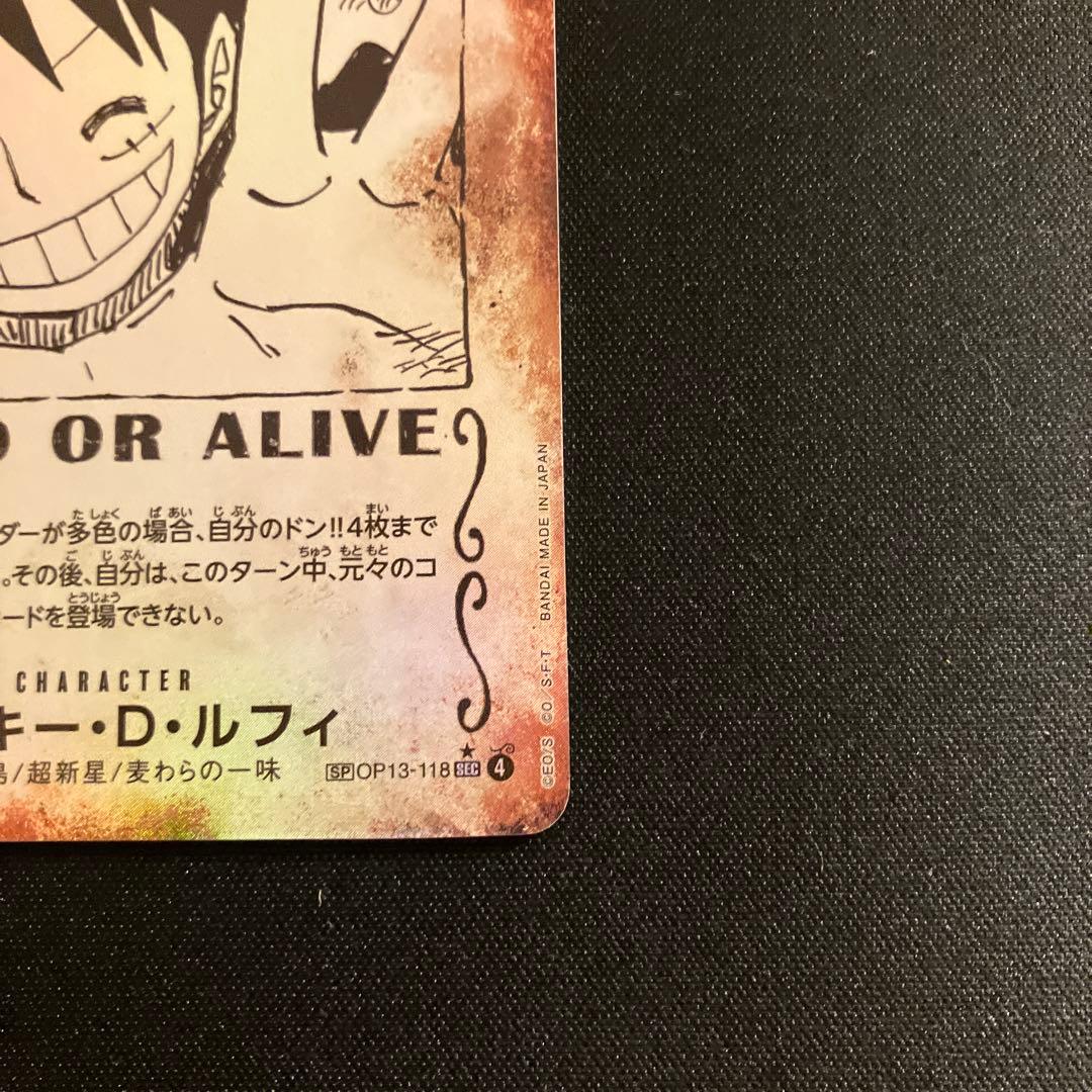 ルフィ　手配書　受け継がれる意思