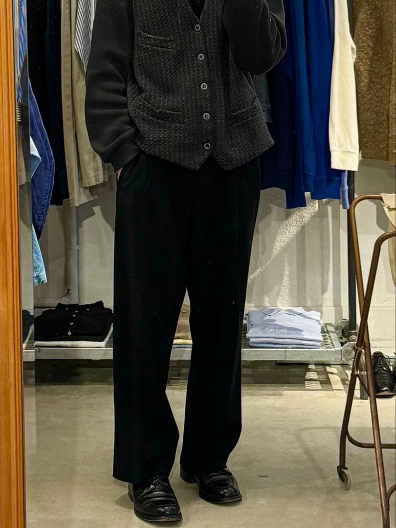 90s GIORGIO ARMANI ビスコース スラックスBORGO 21