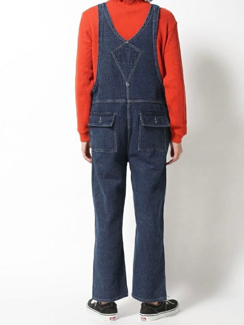 AOZORA　刺し子オーバーオール