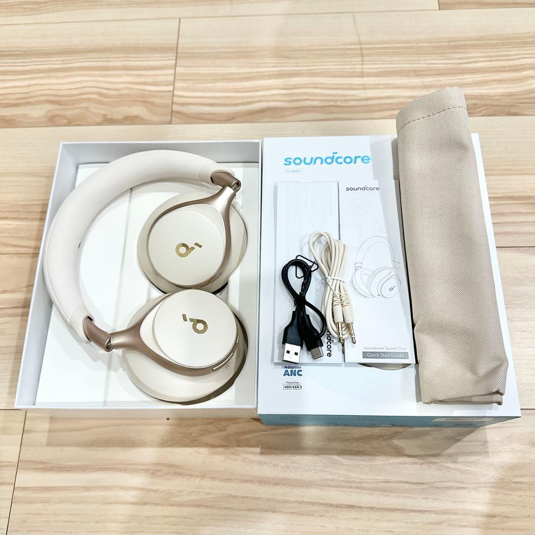 【新品】Anker soundcore Space One ワイヤレスヘッドホン