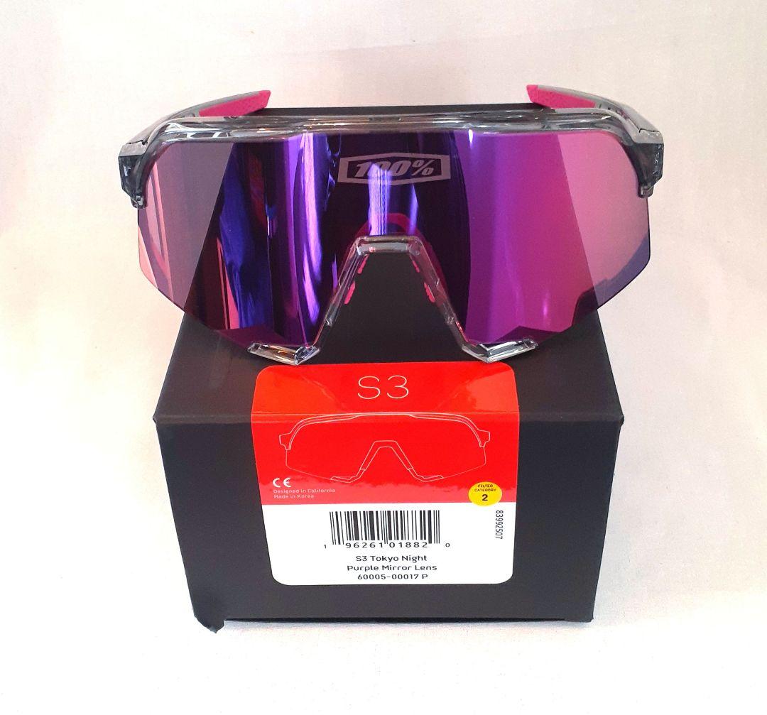 最新版 100% S3 Tokyo Night ワンハンドレッド サングラス