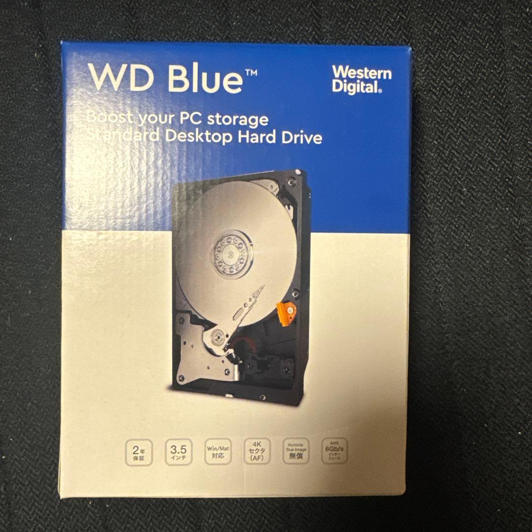 新品未開封　WD Blue 8TB HDD western digital