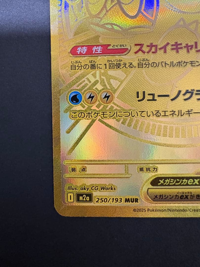 メガカイリューex MUR　MEGAドリーム　250/193