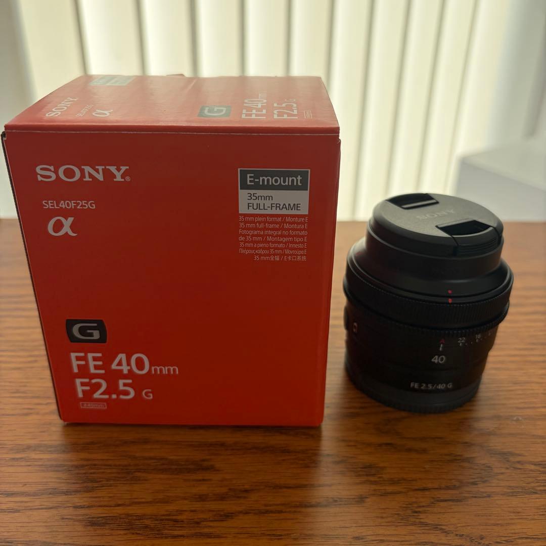 今週売切 SONY FE 40mm F2.5 G レンズ
