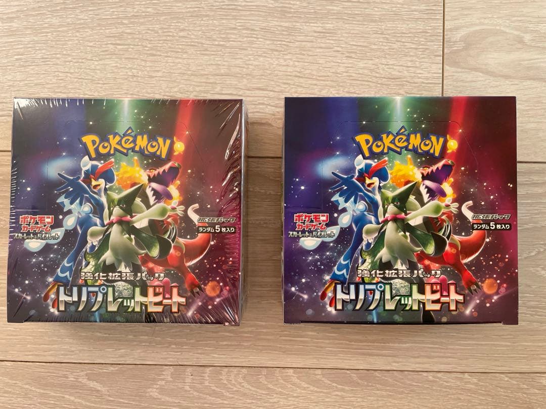 ポケモンカード トリプレットビート シュリンク付きBOX 新品未開封