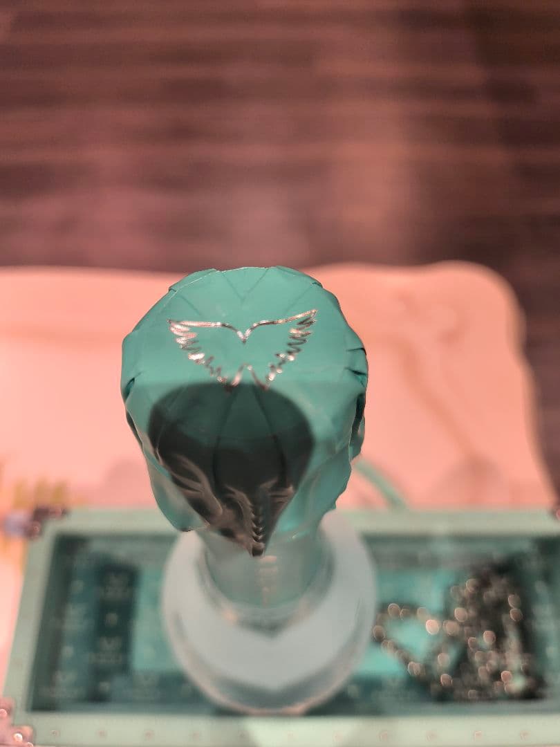 エンジェル シャンパン ドゥミセック リミテッド サマー グリーン　レザータイプ