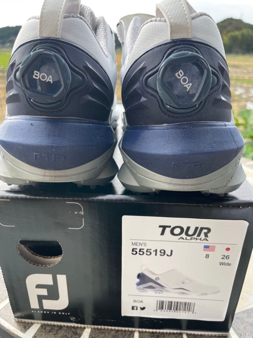 FJ ゴルフシューズ 55519J 26cm ホワイト